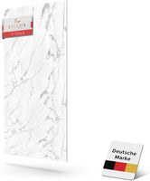 LoXus PVC Wandpaneel 120x60 cm–Marmoroptik,Küchenrückwand & Spritzschutz, wasserfest & hitzebeständig, 1 Panel